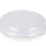 PB018 PP Plastic lid for kraft paper bowl 1300ml 45oz
